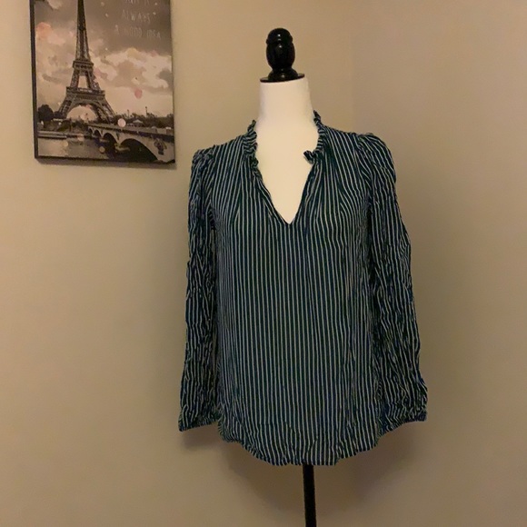 GAP | striped blouse - Picture 1 of 3